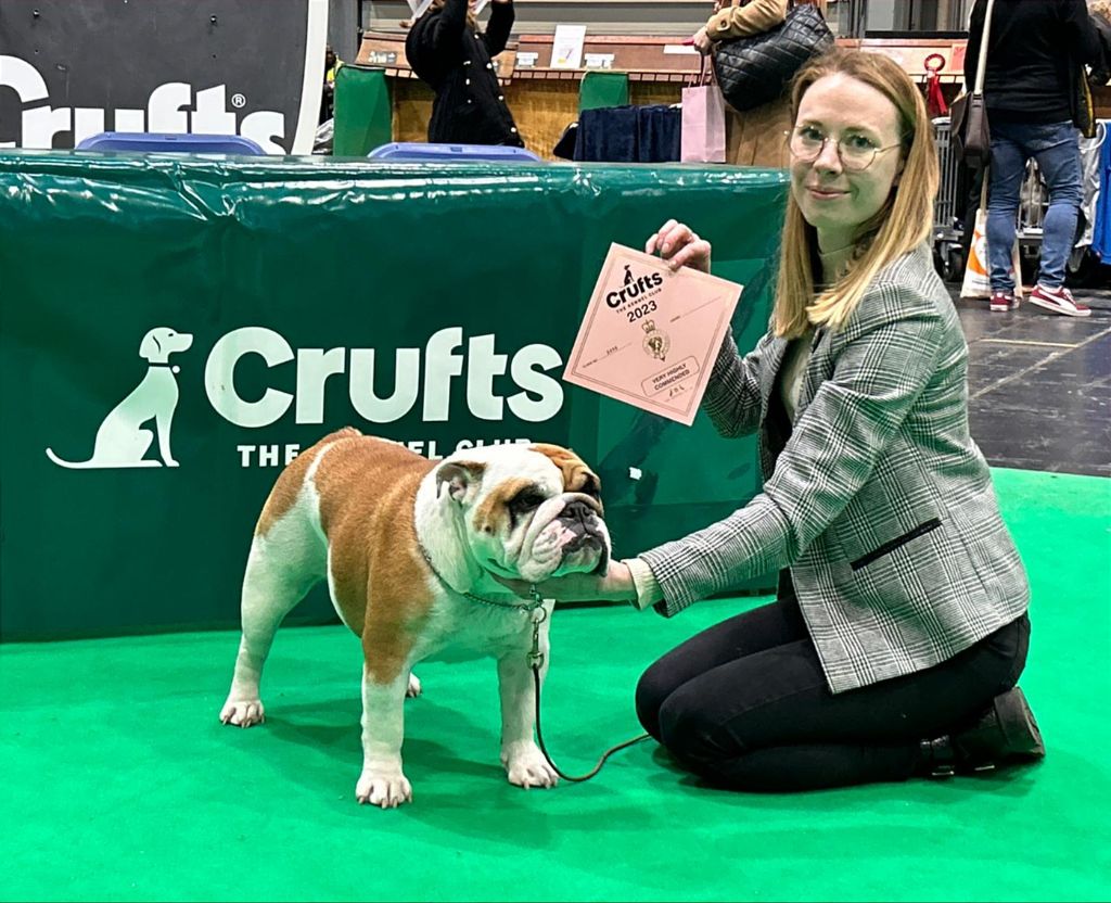 Starlette se classe 5ème à Crufts 